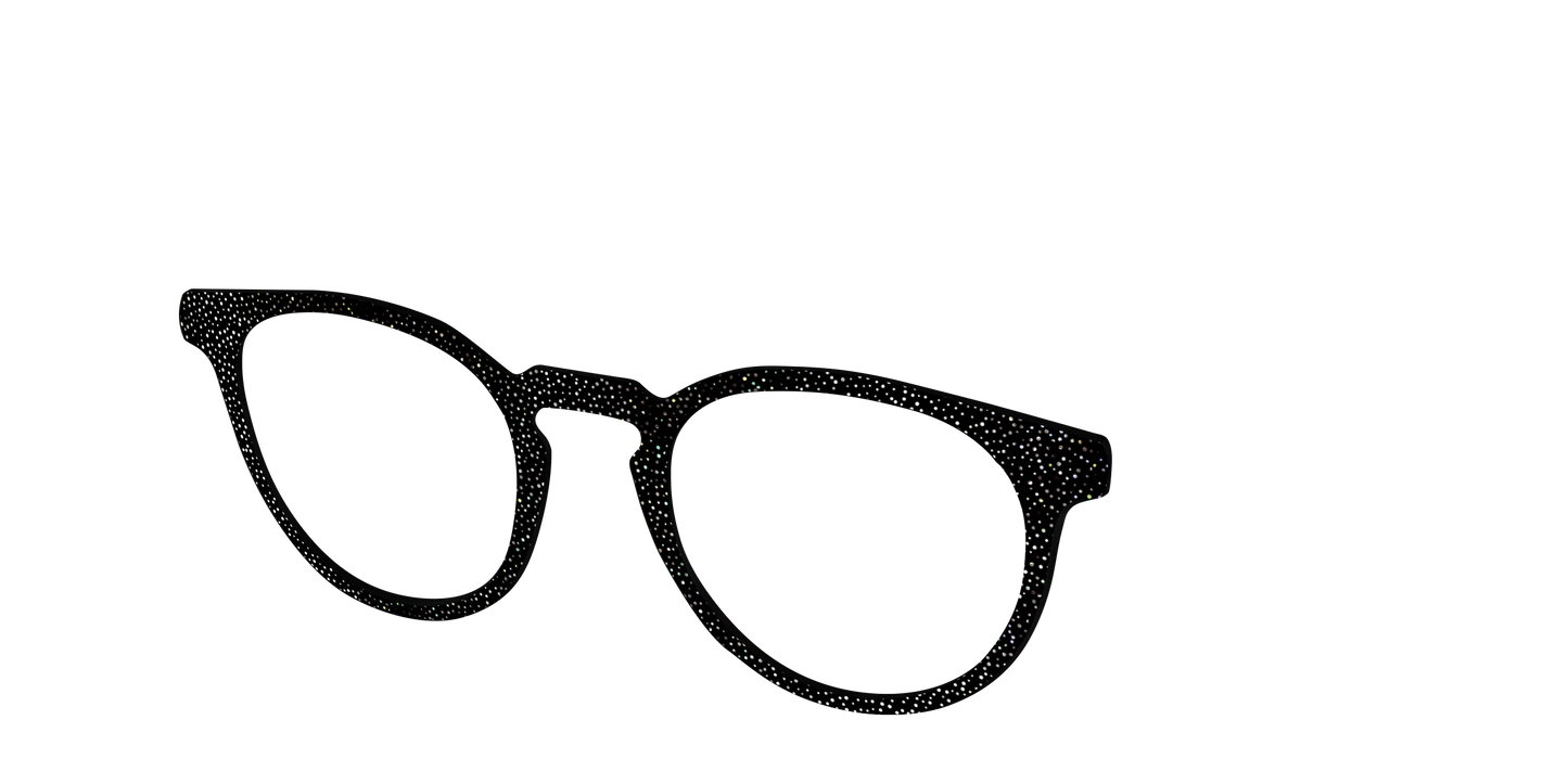 The Black Holographic Mini Dot