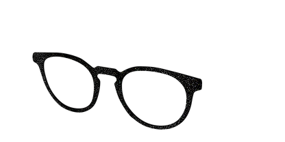 The Black Holographic Mini Dot