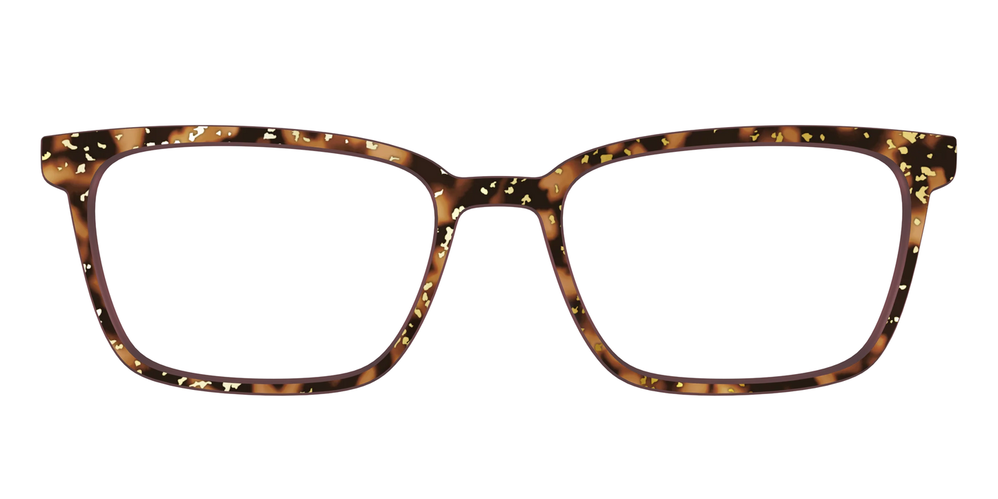 The Sandalwood Tortoise with Gold Foil