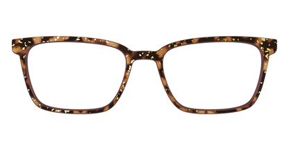 The Sandalwood Tortoise with Gold Foil