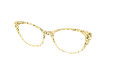 The Yellow Shimmer Petals with Gold Foil