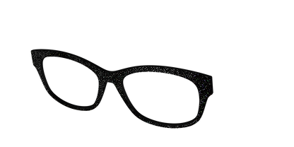 The Black Holographic Mini Dot