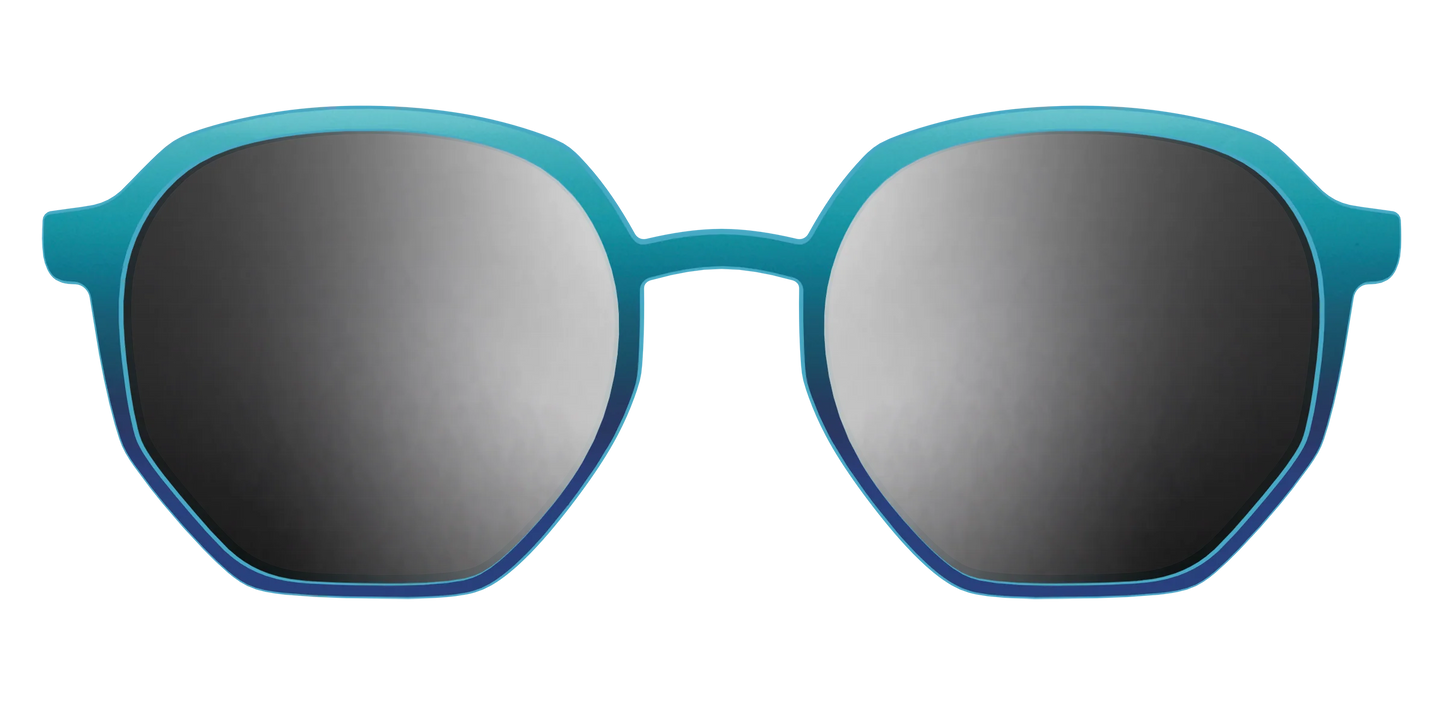 The Polarized Ocean Blue Sun Top