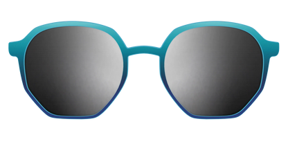 The Polarized Ocean Blue Sun Top