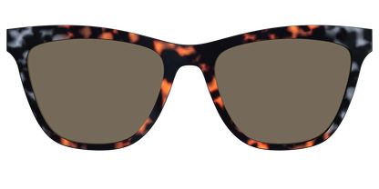 The Polarized Gray & Amber Tortoise Sun Top