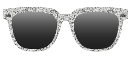 The Polarized Silver Sparkle Sun Top