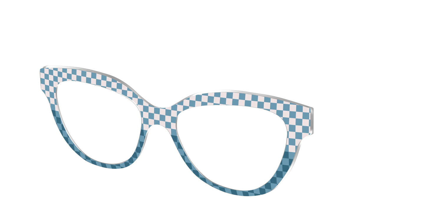 The Cerulean Check Split