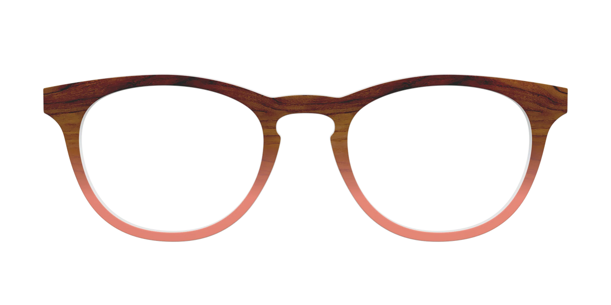 The Woodgrain to Peach Gradient