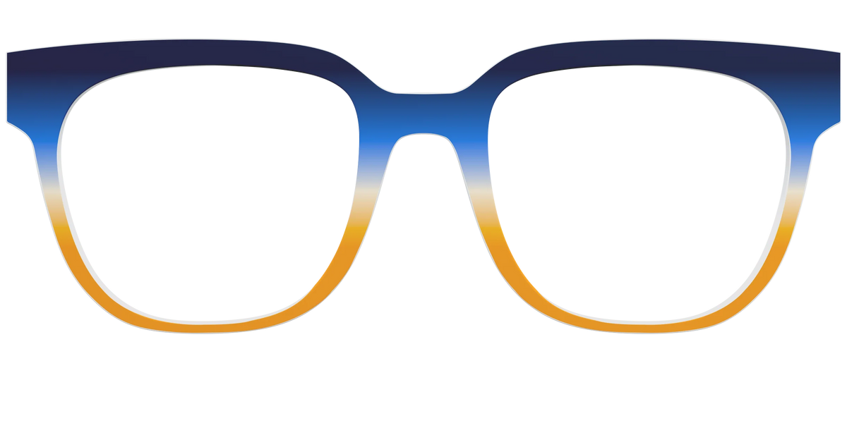 The Royal Blue to Gold Gradient