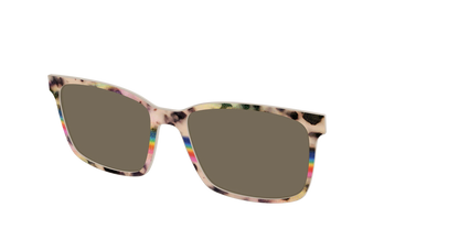 The Polarized Prism Split Tortoise Sun Top