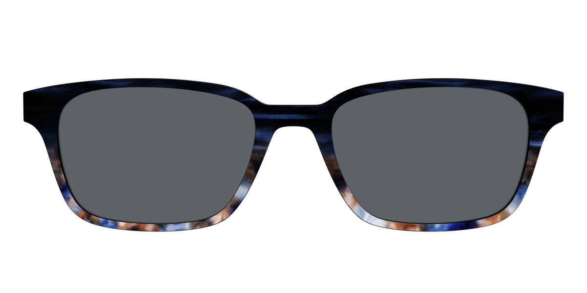 The Polarized Blue Horn Tortoise Sun Top