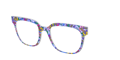 The Pansy Stained Glass