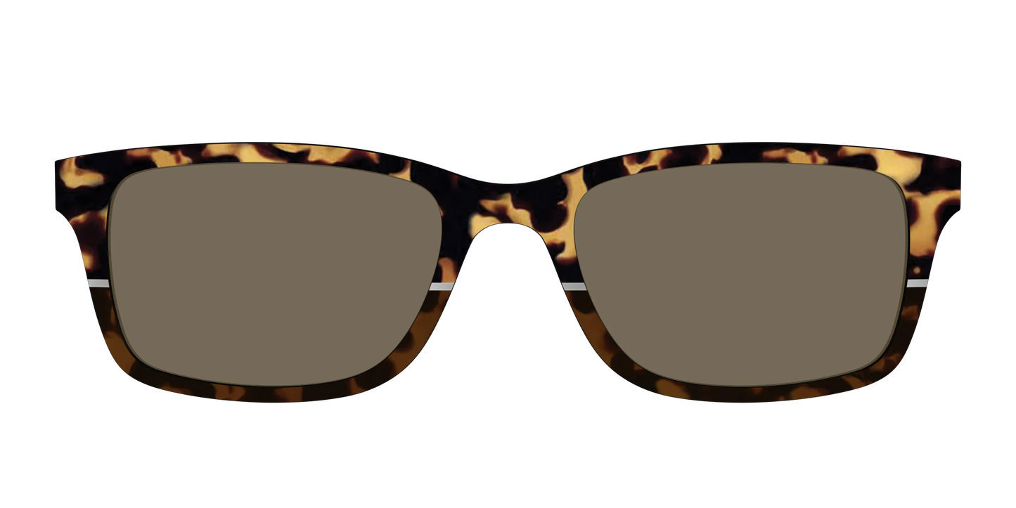 The Polarized Chic Tortoise Split Sun Top