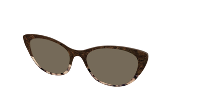 The Polarized Dark Oak Tortoise Split Sun Top