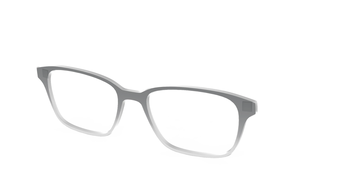 The Charcoal to Light Gray Gradient Crystal