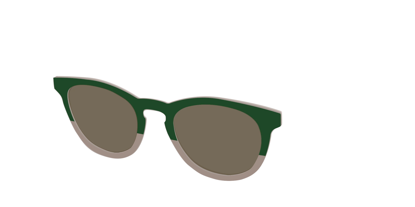The Polarized Cedar & Sap Crystal Split Sun Top