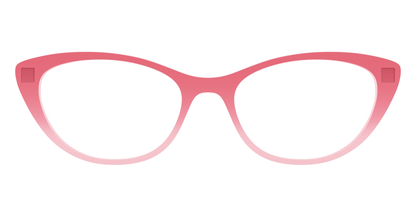 The Red to Coral Gradient Crystal