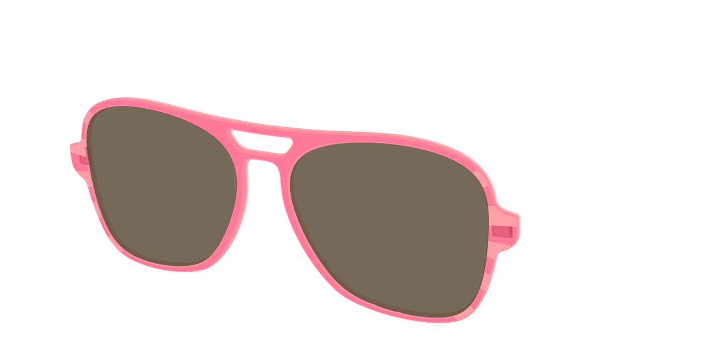 The Polarized Fruit Punch Sunburst Sun Top