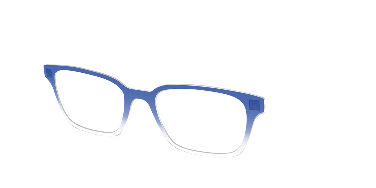The Indigo Gradient Crystal