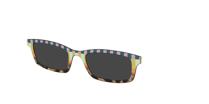 The Polarized Summer Stripes Tortoise Sun Top