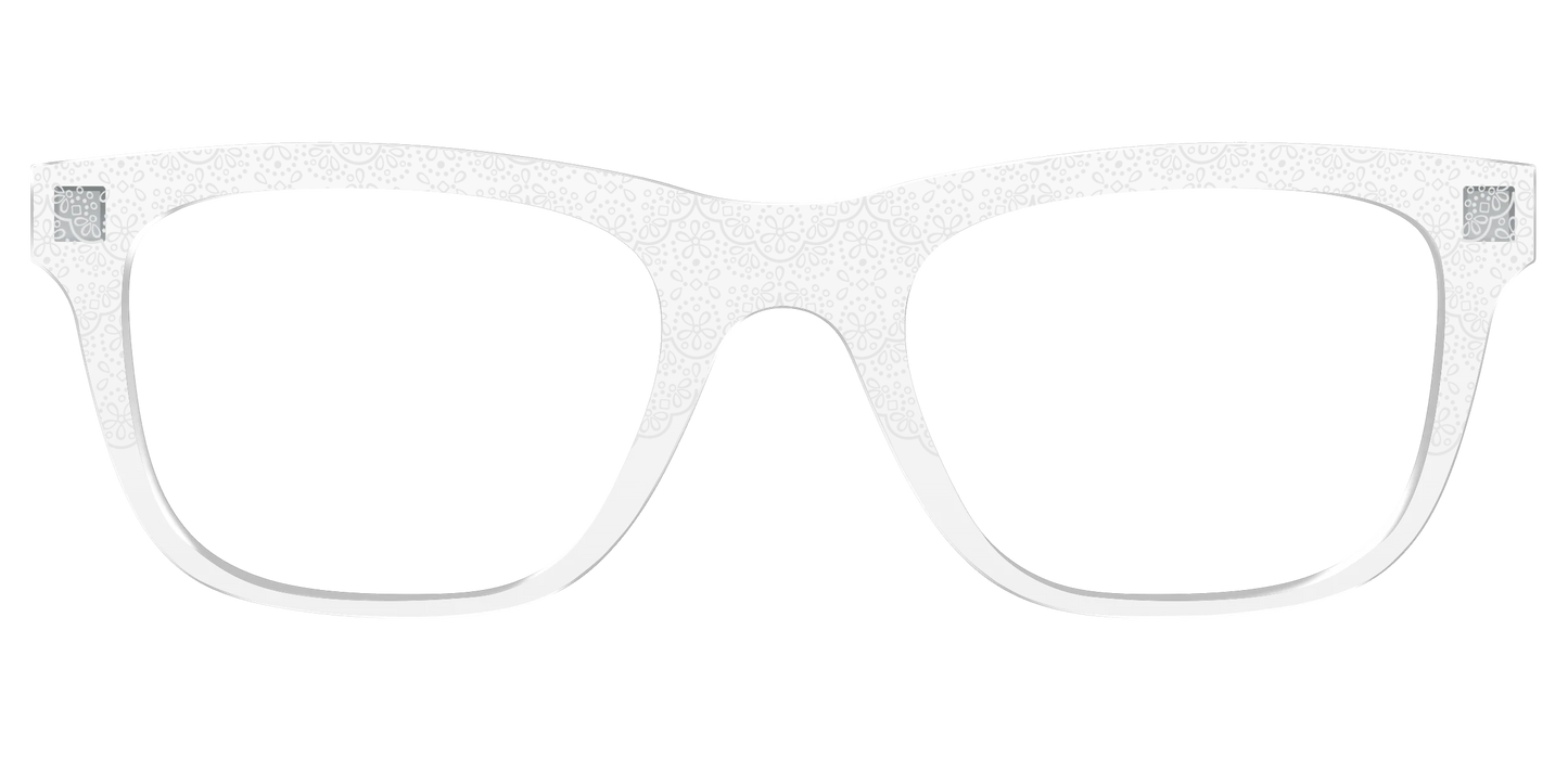 The White Eyelet Crystal