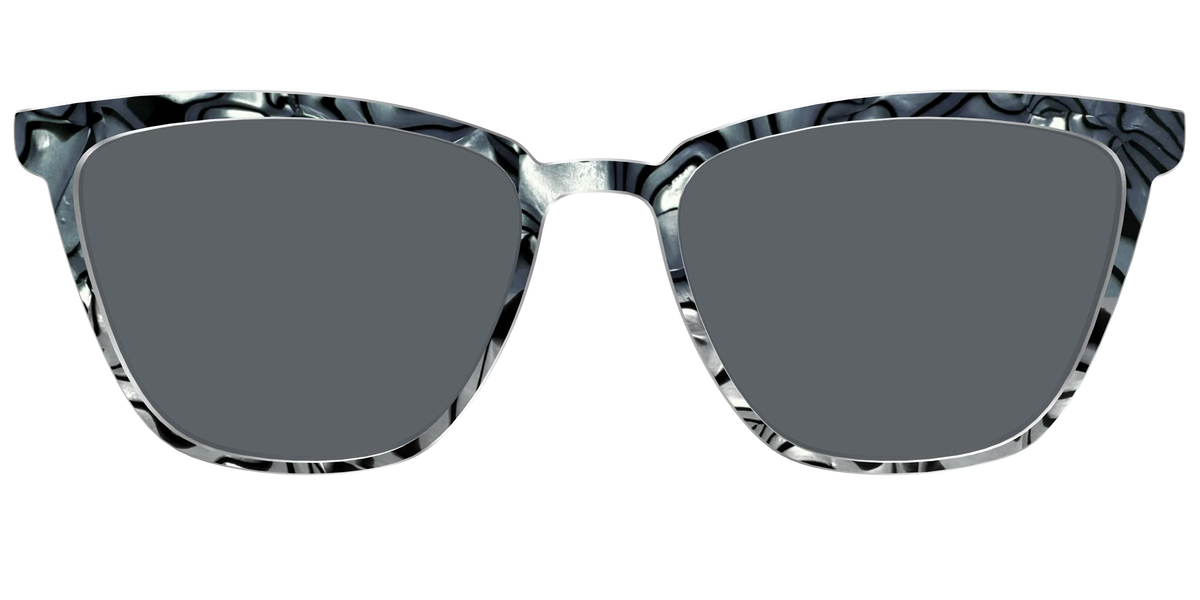 The Polarized Zebra Pearl Split Sun Top