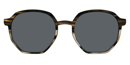 The Polarized Horn Tortoise Sun Top