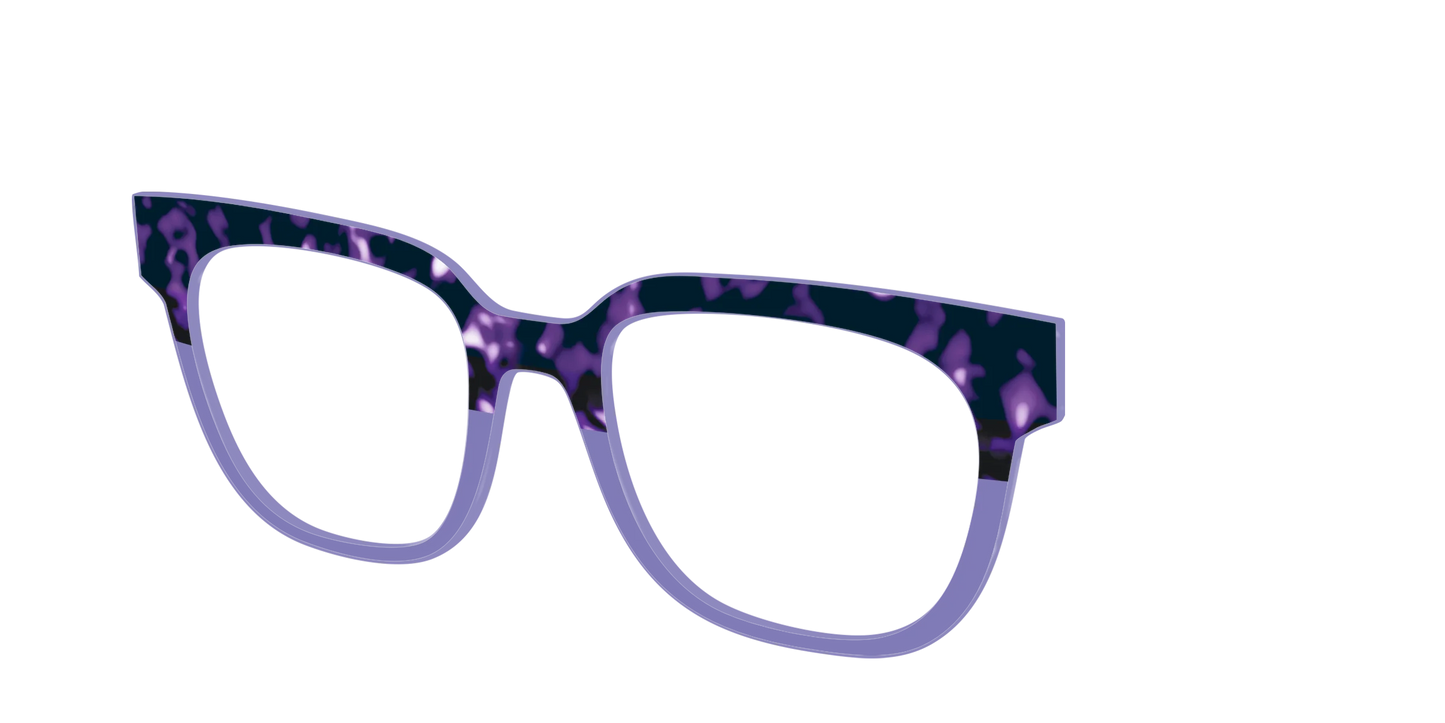 The Iris Tortoise Crystal Split