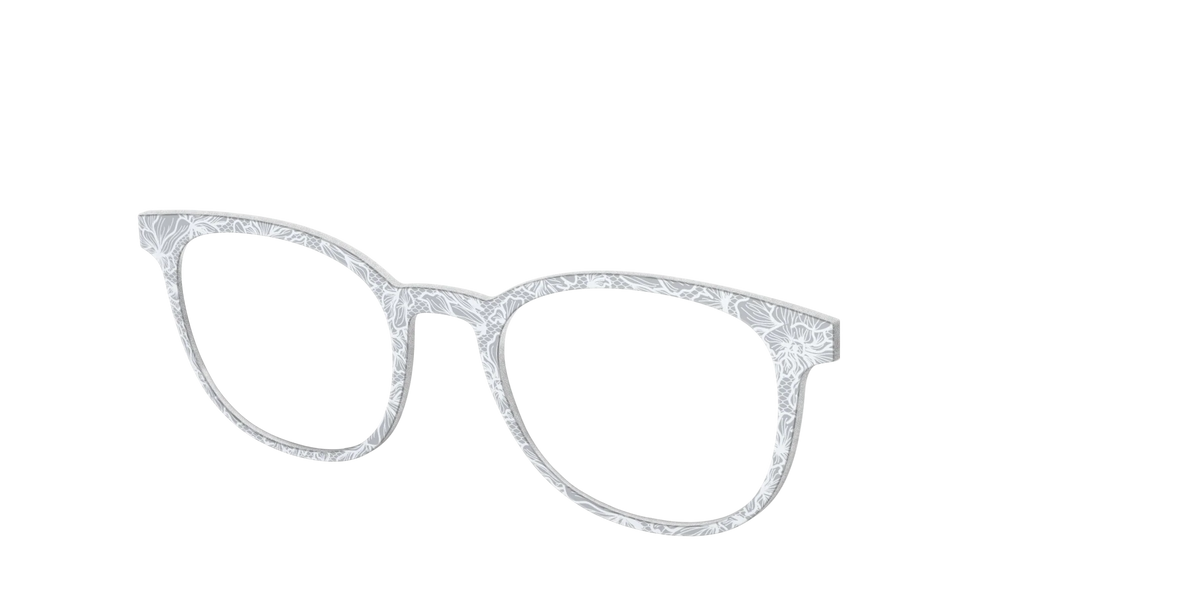 The Pale Gray Floral Lace