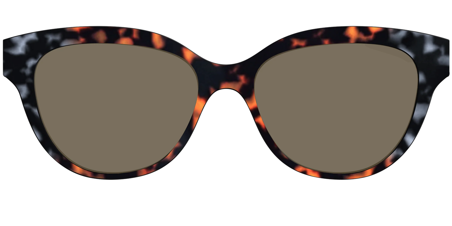 The Polarized Gray & Amber Tortoise Sun Top