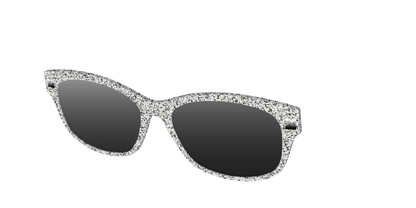 The Polarized Silver Sparkle Sun Top