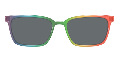 The Polarized Rainbow Gradient Sun Top