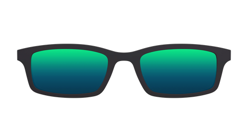 The Polarized Green Reflective Sun Top