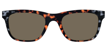 The Polarized Gray & Amber Tortoise Sun Top