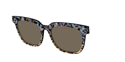 The Polarized Oasis Tortoise Split Sun Top