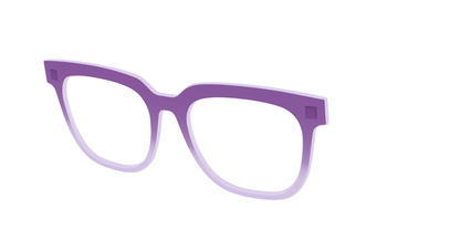 The Plum to Lilac Gradient Crystal