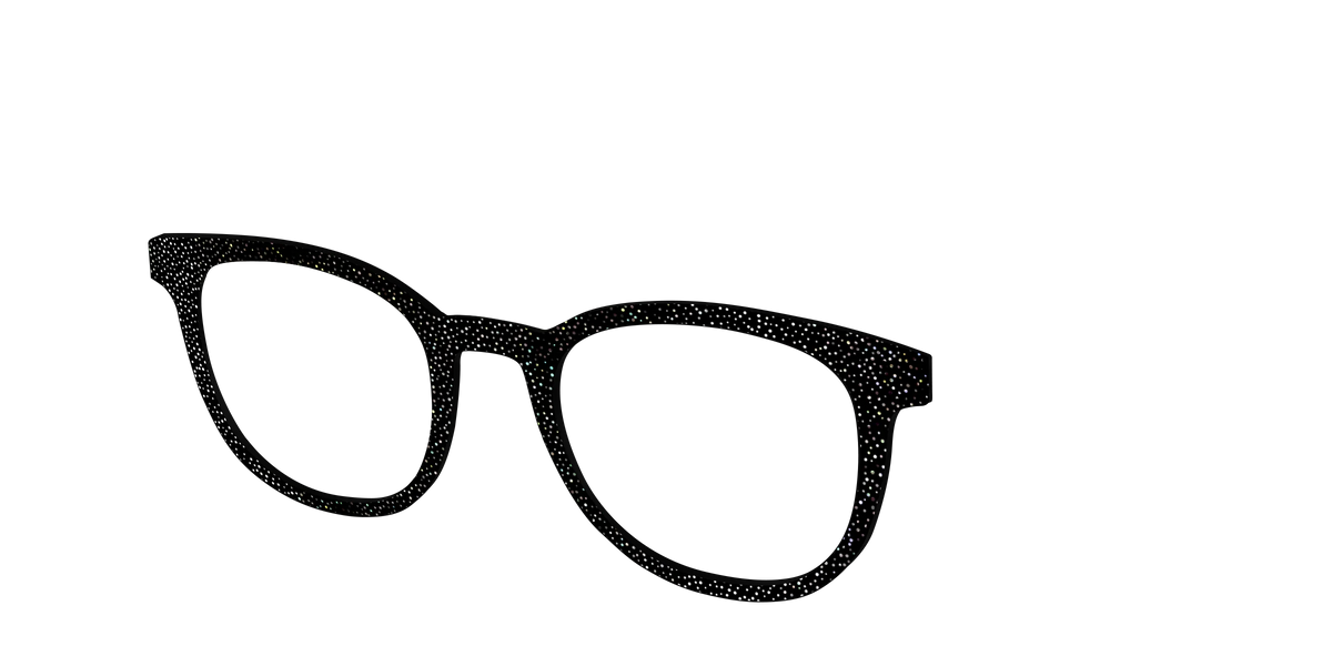 The Black Holographic Mini Dot