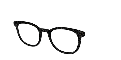 The Black Holographic Mini Dot