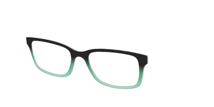 The Black to Spearmint Gradient