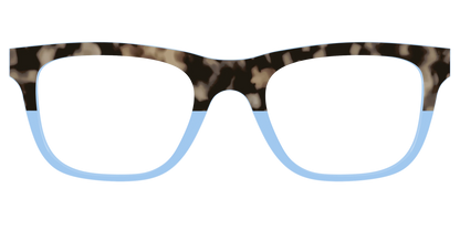 The Denim Tortoise Crystal Split