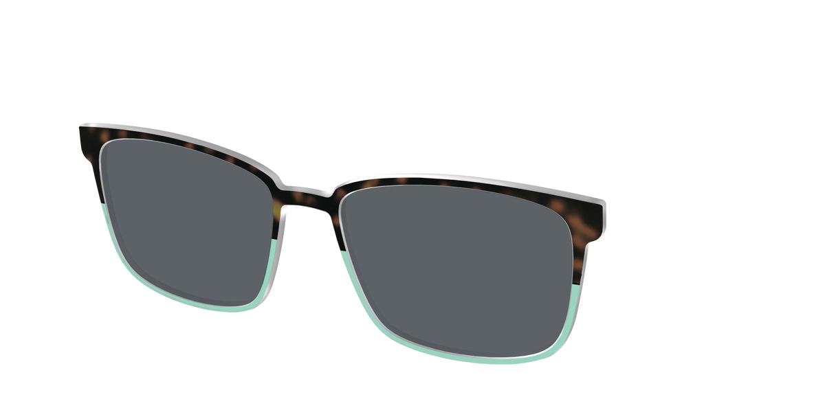 The Polarized Matcha Split Sun Top