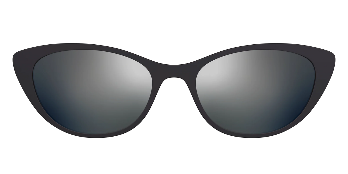 The Polarized Silver Reflective Sun Top