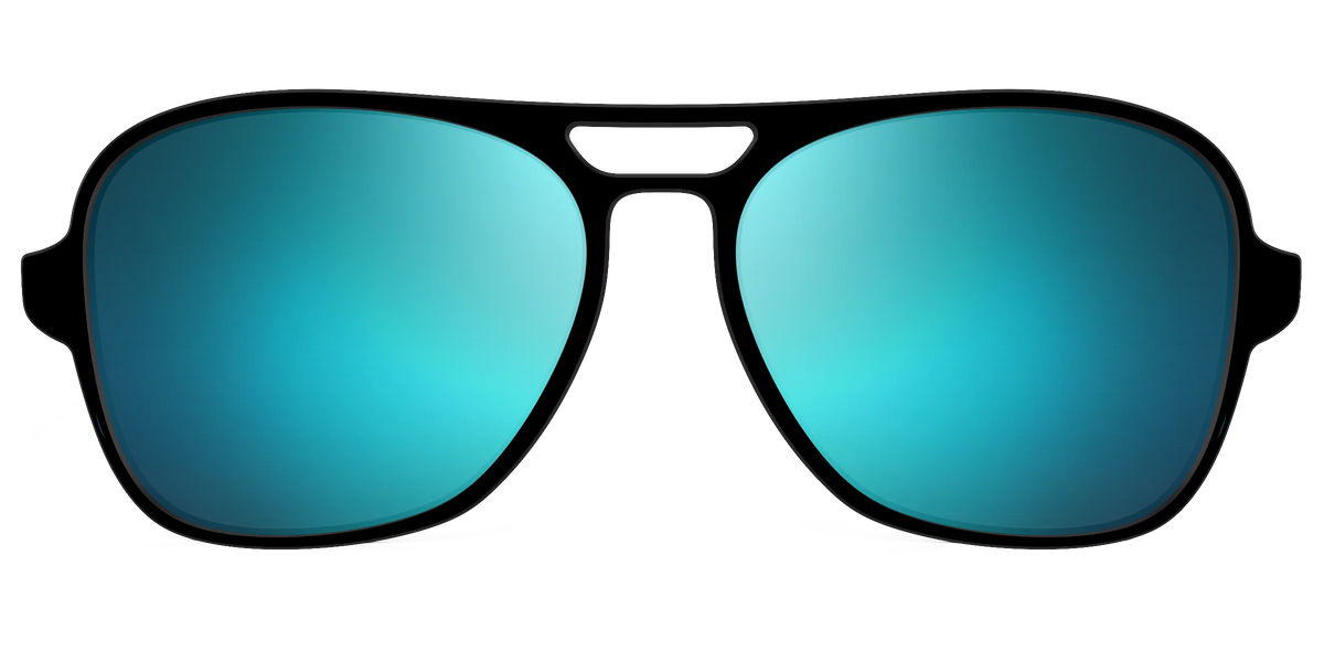 The Polarized Blue Reflective Sun Top