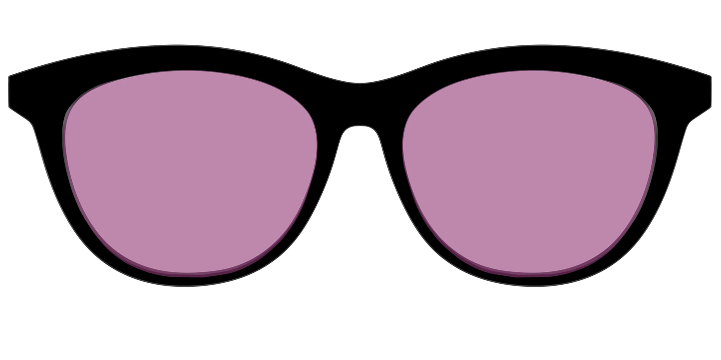 The Black with Pink Racquet Sport Lens