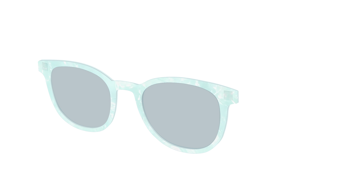 The Oceanic Pearl with Slate Blue Lens