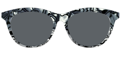 The Polarized Zebra Pearl Split Sun Top