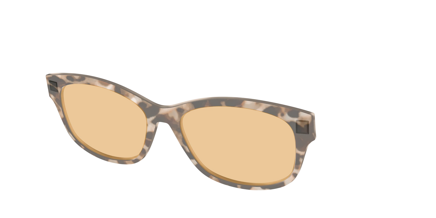 The Neutral Tort Crystal With Umber Brown Lens