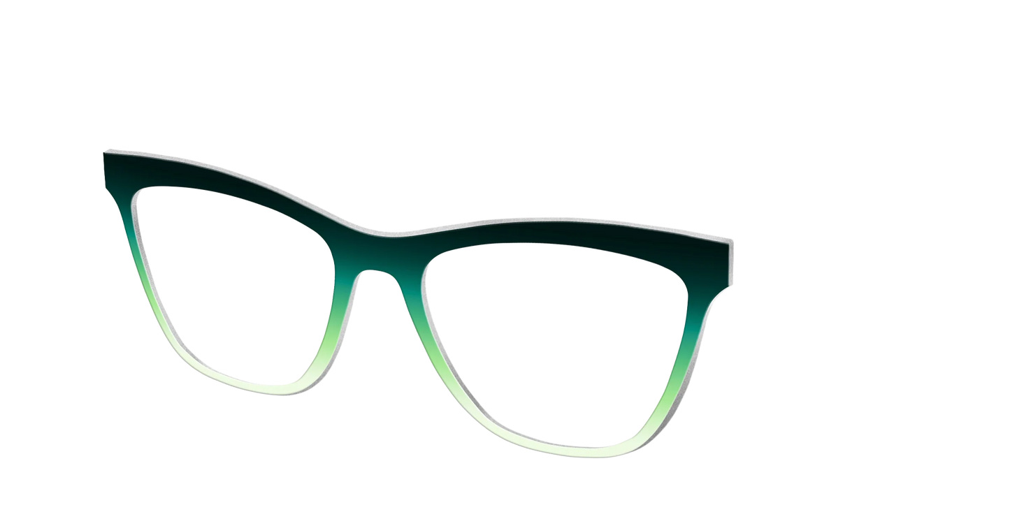 The Jade to Chartreuse Gradient