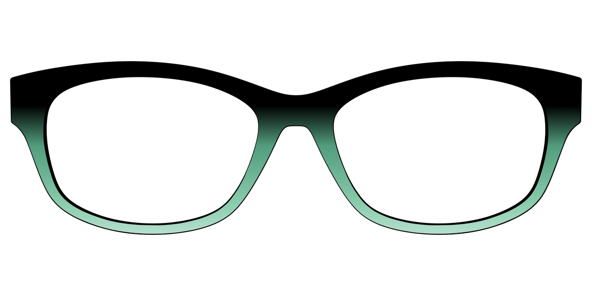The Black to Spearmint Gradient