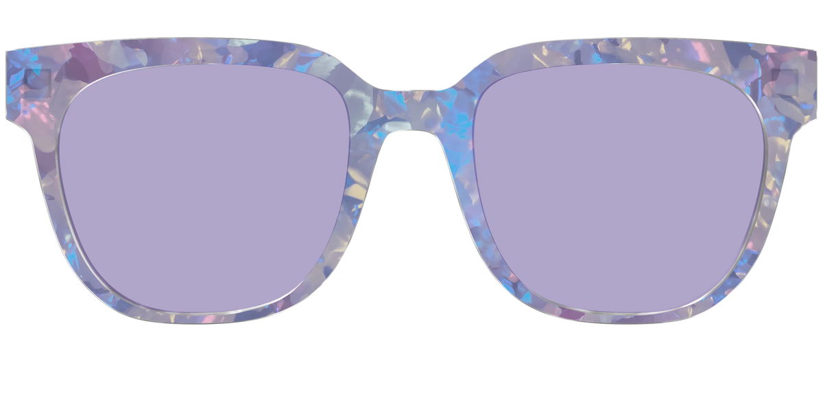 The Lavender Pearl Tort With Celestial Purple Lens